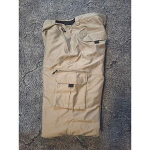 B360 Three Sixty Cargo Snow Pants WTF II Khaki Ski Snowboard‎ Pants Large 6716R
